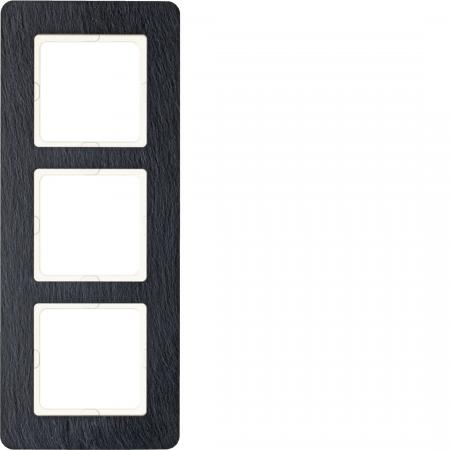 Berker 10136030 Rahmen 3fach Q.7 Schiefer