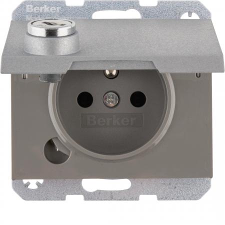 Berker 6768117003 STD m ES STKL EHBS KD SLß K.5 alu ma