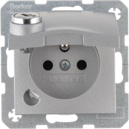 Berker 6768111404 STD m ES STKL EHBSKD SLß S.1/B.x alu ma