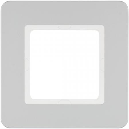 Berker 10116184 Rahmen 1fach Q.7 Alu samt lackiert
