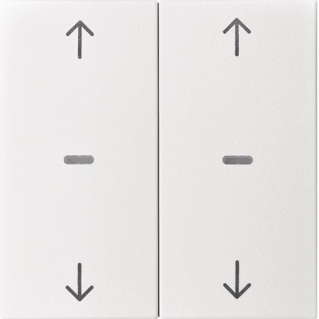 Berker 80961399 Abdeck. Tast.-M. 2f. Pfeil S.1/B.x pw m