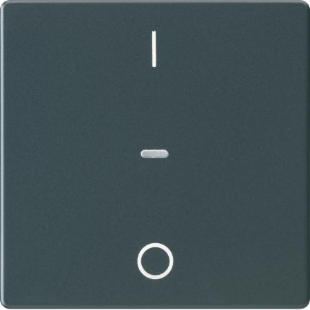 Berker 80962226 Abdeck. Tast.-M. 1f. I/O Q.x anth