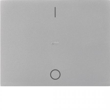 Berker 80962273 Abdeck. Tast.-M. 1f. I/O K.x edelst.