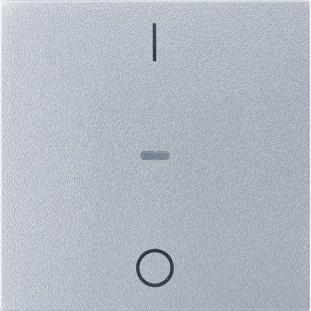 Berker 80962283 Abdeck. Tast.-M. 1f. I/O S.1/B.x alu