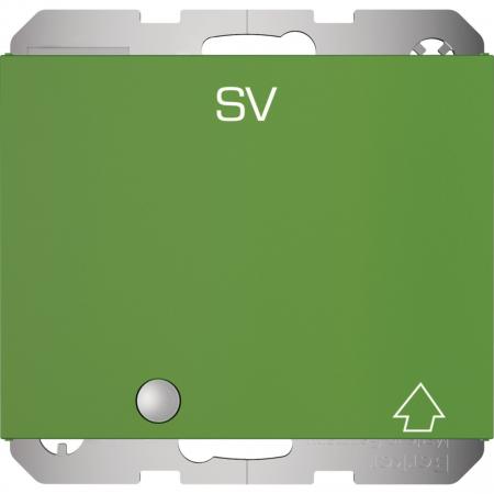 Berker 41517113 Steckdose SCHUKO m. KLPD u. LED K.x grün