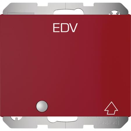 Berker 41517115 Steckdose SCHUKO m. KLPD und LED K.x rot