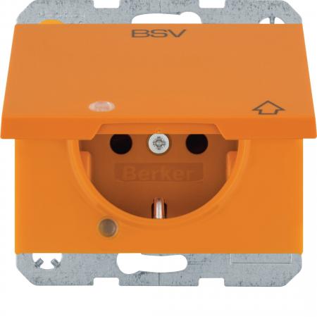 Berker 41517124 Steckdose SCHUKO BSV KLPD bel K.x or