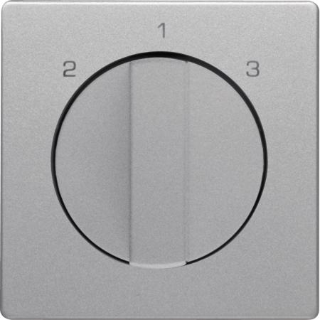 Berker 1084608400 Zentralstück m Drehk für 3S Q.x alu