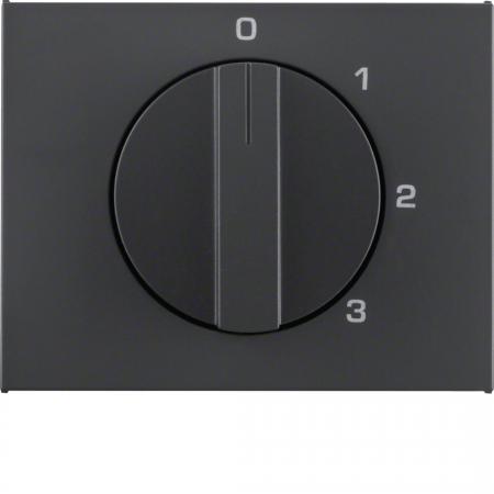 Berker 1087710600 Zentralstück m Drehk für 3S K.1 anthr