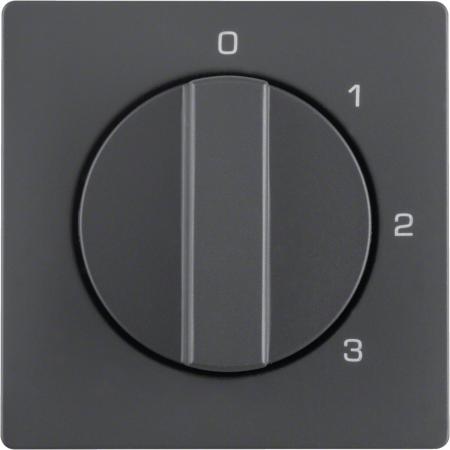 Berker 1096608600 Zentralstück m Drehk für 3S Q.x anth