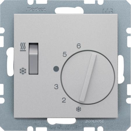 Berker 20291404 RTR, Wechsler, Heiz/Kühl, S.x/B.x, alu
