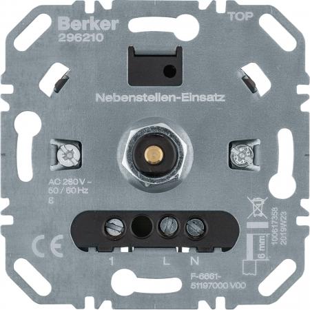Berker 296210 Nbst.-Eins. für Uni-Drehd. Komf., Softr.
