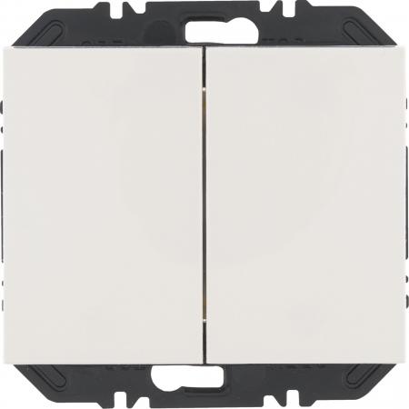 Berker 24127109 EnOcean Modul m. Wippe 2f K.1 pw gl.