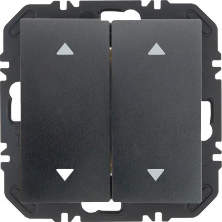 Berker 24128206 EnOcean Modul Wippe 2f, Aufdr B.x anthr.