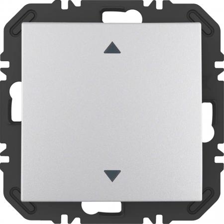 Berker 24118204 EnOcean Modul m Wippe 1f Aufdr B.x alu m