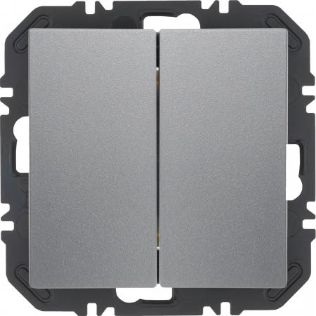 Berker 24128104 EnOcean Modul m. Wippe 2f, B.x alu mt