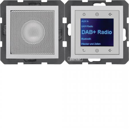 Berker 29801404 Radio mit Lautspr. DAB+ B.x alu matt
