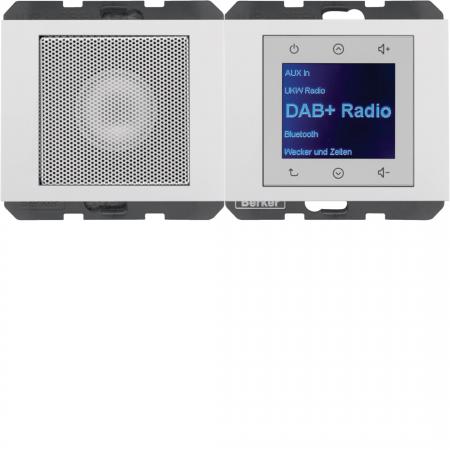Berker 29807009 Radio mit Lautspr. DAB+ K.x pw. gl.
