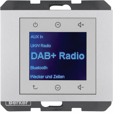 Berker 29847003 Radio DAB+, K.x alu
