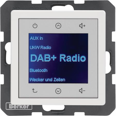 Berker 30846089 Radio DAB+, Bt., Q.x pw.