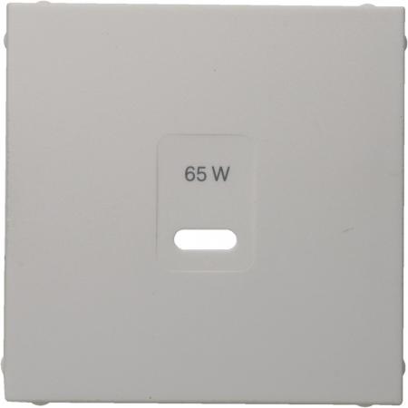 Berker 48608989 Zentralstück für USB Serie S.1, polarweiß glänzend