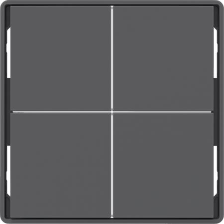 Berker 81182026 Tasten f.Tast.modul,4f,Q.x,ant