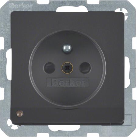Berker MAN0205323 STD M SK-STIFT LED E BS Q.x SCHW MATT