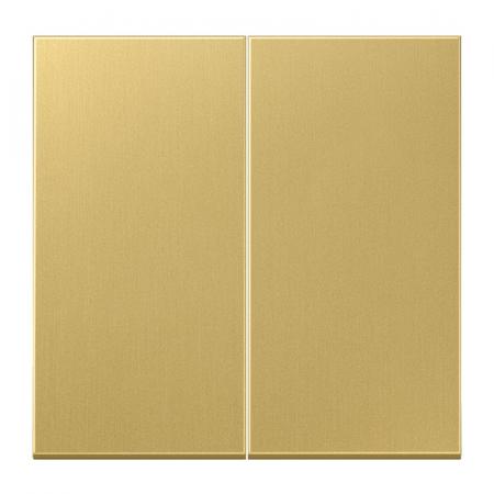 JUNG ME 2995 C Wippe 2fach Serie LS Messing classic