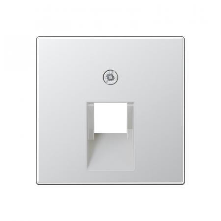 JUNG A 569-1 PLUA AL Abdeckung 1fach für IAE/UAE-Anschlussdosen Aluminium