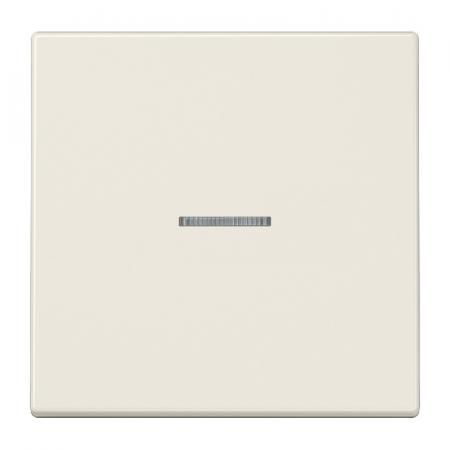 JUNG HOME Taster 1fach mit Lichtleiter BT LS 17101, weiß (ivory)