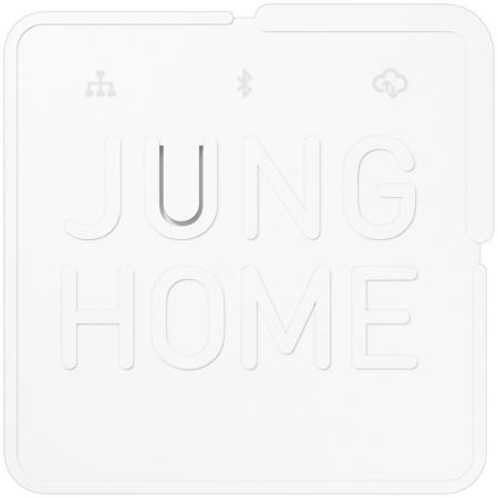 JUNG HOME Smart Gateway, Bluetooth Mesh, LAN, App-Steuerung, Repeaterfunktion, Eurostecker, BT S GATEWAY