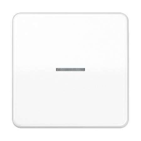 JUNG CD 590 KO5 WW Wippe 1fach mit Lichtleiter alpinweiß