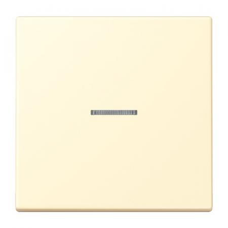 JUNG HOME BT LC 17101 201 Taster 1fach, mit Lichtleiter, blanc (32001)