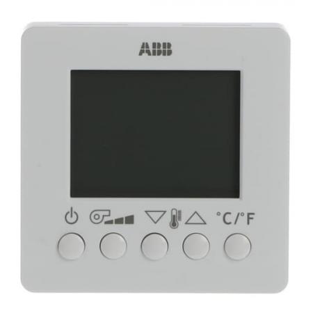 ABB 6138/11-84-500 RDF/A1.1 RTR Fan Coil mit Display, weiß, AP