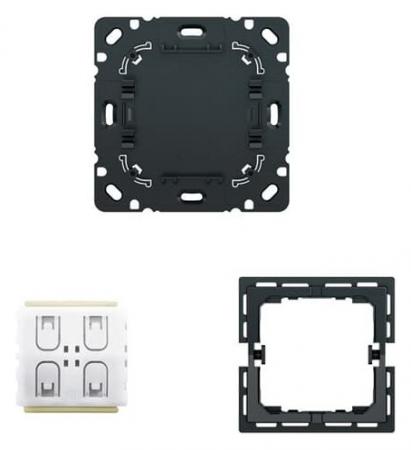 Busch-Jaeger 6716/01 UBT Smart Switch Einsatz 2/4-fach Bluetooth Low Energy Busch-balance SI Busch-art linear 2CKA006710A0030