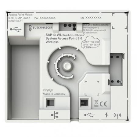 Busch-Jaeger System Access Point 3.0 Wireless SAP.13-WL Smart Home ABB-free@home Wireless 2CKA006200A0967