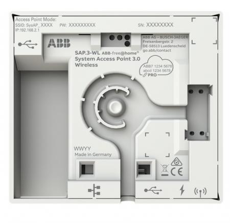 Busch-Jaeger System Access Point 3.0 Wireless SAP.3-WL Smart Home ABB-free@home Wireless 2CKA006200A0968