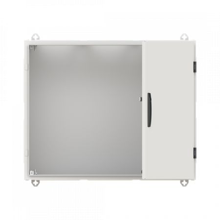 ABB STRIEBEL & JOHN TL304G TwinLine N 55 Wandschrank B800/ H650 / T275 mm, Schutzklasse I, IP55, RAL 7035