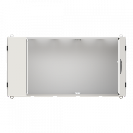 ABB STRIEBEL & JOHN TL504G TwinLine N 55 Wandschrank B1300/ H650 / T275 mm, Schutzklasse I, IP55, RAL 7035