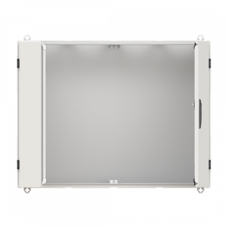 ABB STRIEBEL & JOHN TL405G TwinLine N 55 Wandschrank B1050/ H800 / T275 mm, Schutzklasse I, IP55, RAL 7035