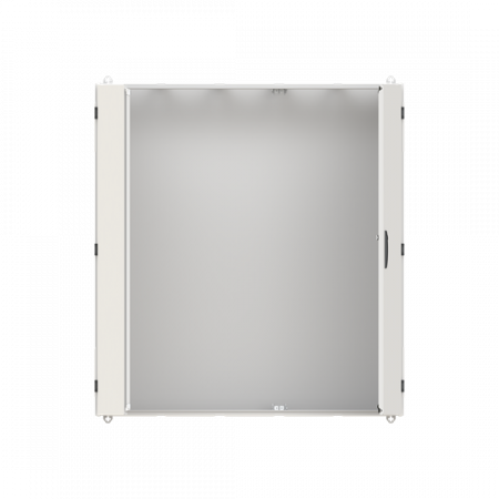 ABB STRIEBEL & JOHN TL509G TwinLine N 55 Wandschrank B1300/ H1400 / T275 mm, Schutzklasse I, IP55, RAL 7035