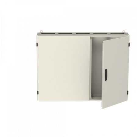 ABB STRIEBEL & JOHN TL506S TwinLine N 55 Wandschrank B1300/ H950 / T275 mm, Schutzklasse II, IP55, RAL 7035