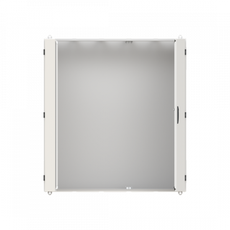 ABB STRIEBEL & JOHN TW509G TwinLine N 55 Wandschrank B1300/ H1400 / T350 mm, Schutzklasse I, IP55, RAL 7035
