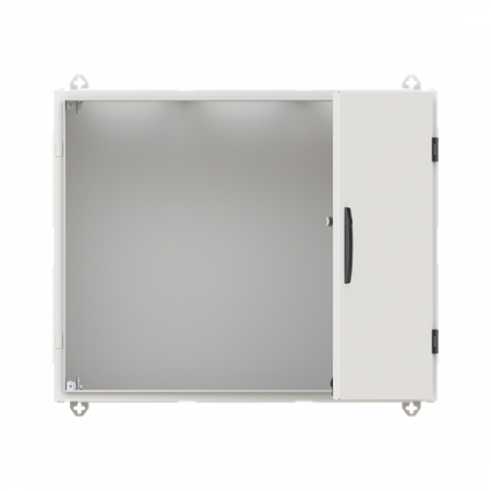 ABB STRIEBEL & JOHN TW304S TwinLine N 55 Wandschrank B800/ H650 / T350 mm, Schutzklasse II, IP55, RAL 7035