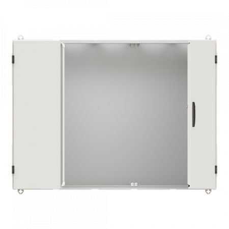 ABB STRIEBEL & JOHN TW506S TwinLine N 55 Wandschrank B1300/ H950 / T350 mm, Schutzklasse II, IP55, RAL 7035