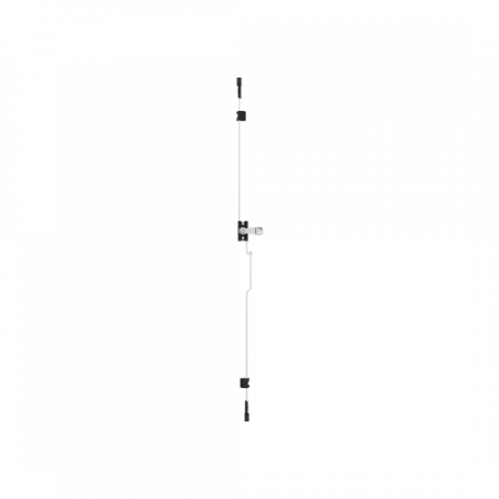 ABB STRIEBEL & JOHN TZ206 Stangenverschluss Inkl. Schlosskörper, 6RE=900 mm Ersatzteil für TwinLine-Schrankserie