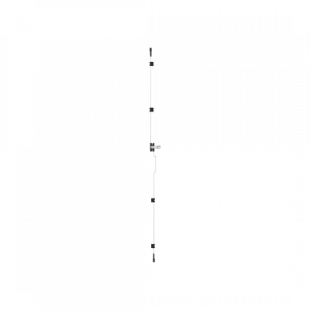 ABB STRIEBEL & JOHN TZ209 Stangenverschluss Inkl. Schlosskörper, 9RE=1350 mm Ersatzteil für TwinLine-Schrankserie