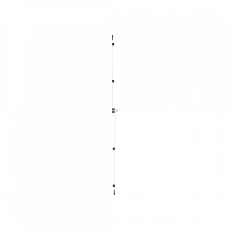 ABB STRIEBEL & JOHN TZ212 Stangenverschluss Inkl. Schlosskörper, 12RE=1800 mm Ersatzteil für TwinLine-Schrankserie