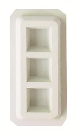 ABB STRIEBEL & JOHN TZ628P10 Blindstopfen 10 Stück für Scharnierausbruch, Zubehör TwinLine Schrankserie