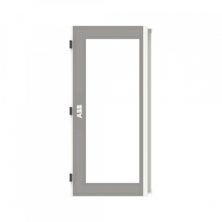 ABB STRIEBEL & JOHN TZT207L Transparente Tür 2FB/7RE, Tür links mit Sichtscheibe Zubehör TwinLine Schrankserie